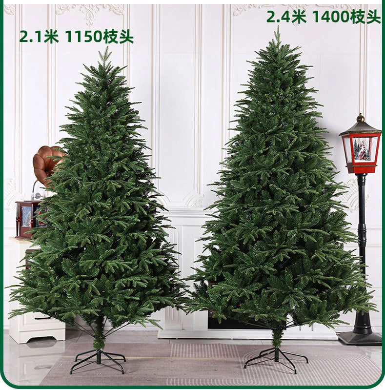 Hot Sale PE+PVC Auto Tree Encryption Christmas Tree for Christmas Home &Mall School Decoration and New Year &Chrismas Decoration