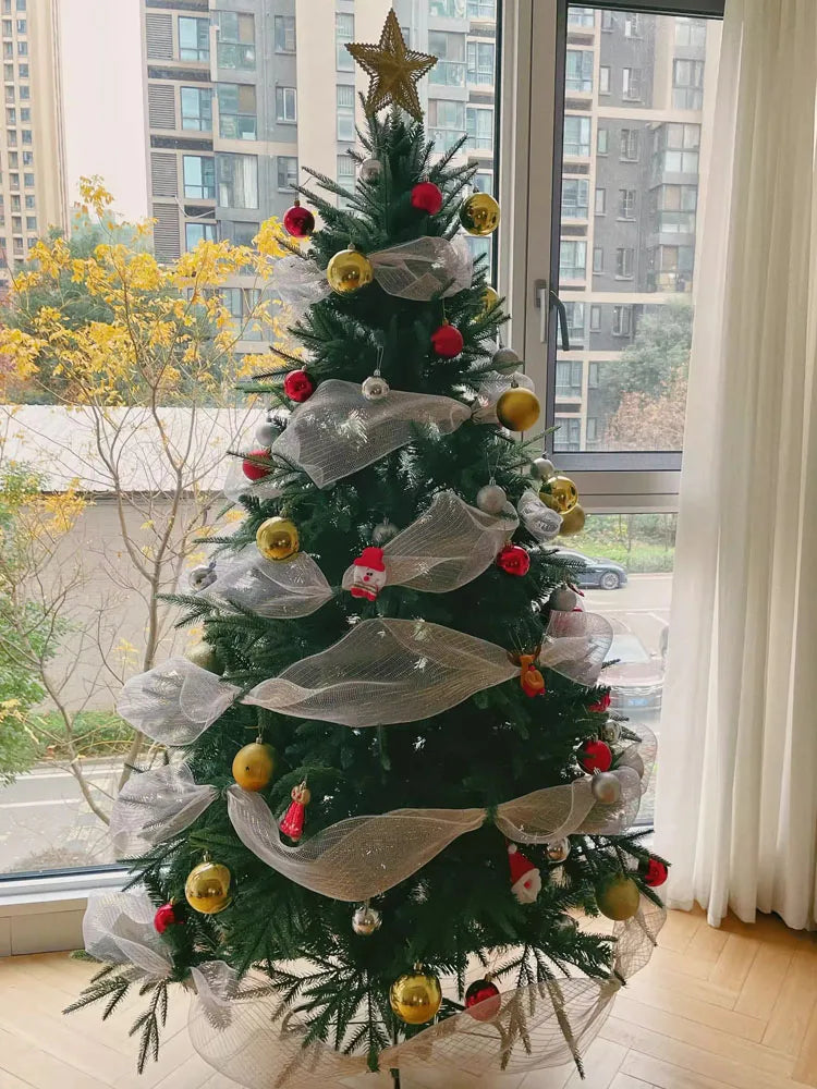 Hot Sale PE+PVC Auto Tree Encryption Christmas Tree for Christmas Home &Mall School Decoration and New Year &Chrismas Decoration