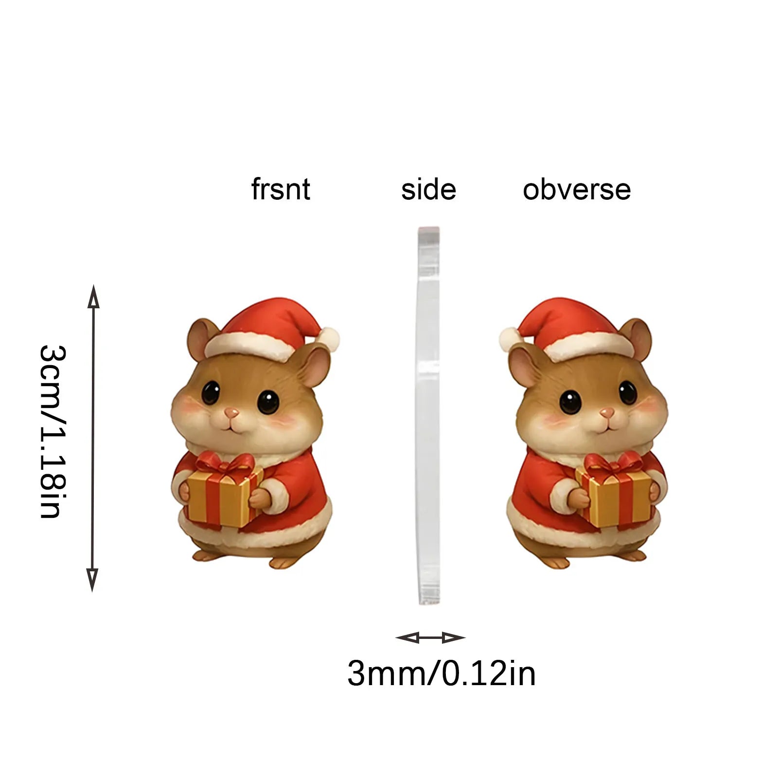 24 Days Christmas Cute Mouse Advent Calendar Countdown Calendar Collectibles Christmas Advent Calendar Christmas Party Decor 2d