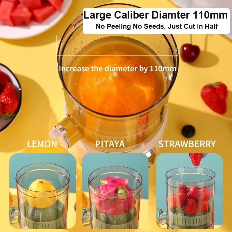 Electric Orange Juicer Portable 600ml Original Citrus Fruit Juice Extractor