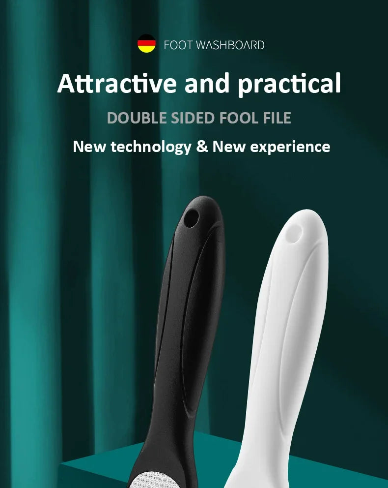 Heavy Duty Foot File-Medical Grade 304 Stainless Steel, Dual Sided Callus Remover for Pedicure, Dead Skin & Scar Treatment Tool