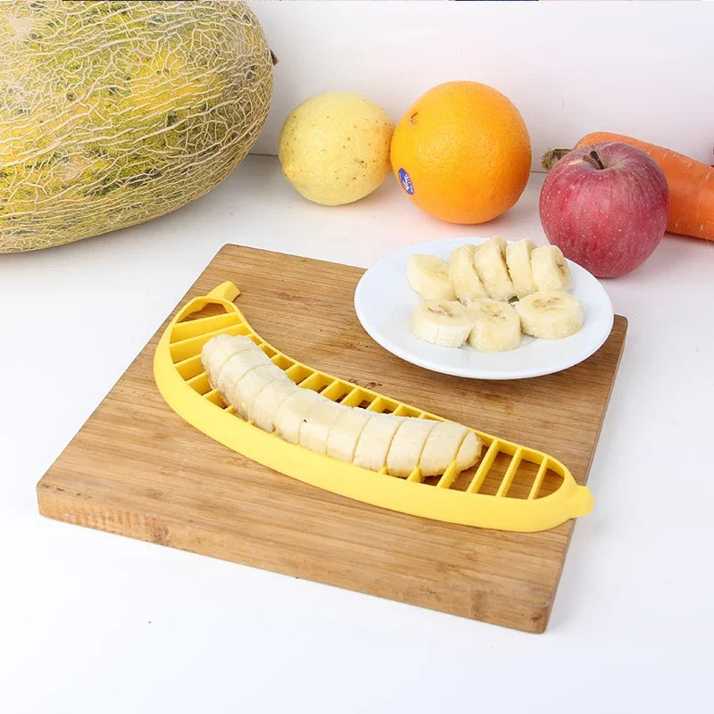 Creative banana slicer cutter for fruit banana knife fruit slicer fruit salad essential