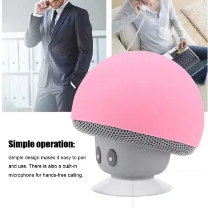 High Quality Wireless Bluetooth Speaker 30ft Wireless Range Subwoofer With Suction CupSuitable for Cycling Picnic Outdoor