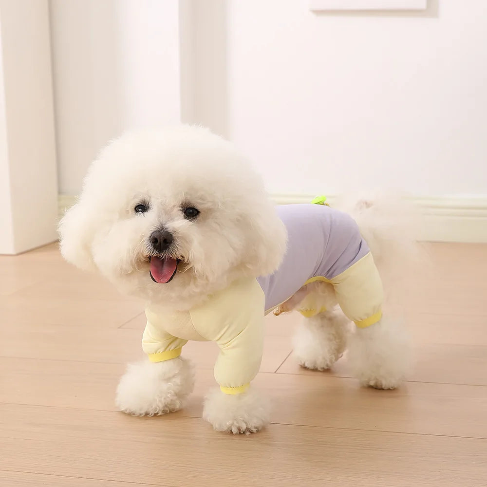 Dog Mesh Clothes Summer  Sun Protection Shirt UV 50+ Cooling outdoor wear for Beach Hiking Puppy Jumpsuit  Hoodie Pajamas