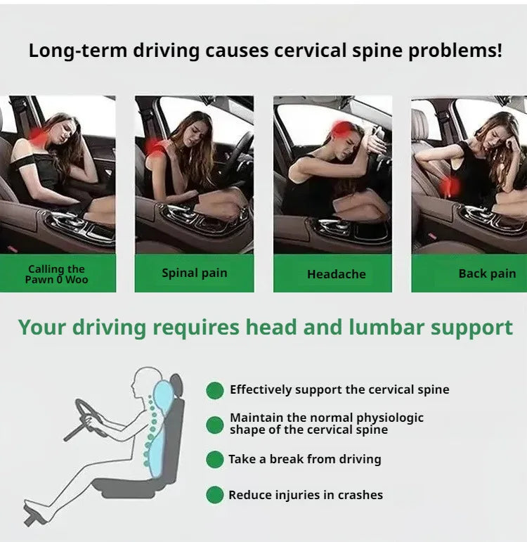 Car Chair Back Cusion Mesh Lumbar Anti-Fatigue Brace Elastic Cushion Massage Back Cushion Pad Support Summer Cool Breathable