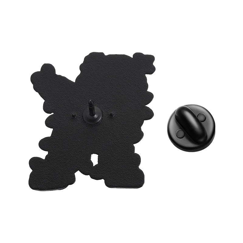 3 Pcs Cute Cartoon Christmas Day Brooch Santa Claus Enamel Pin Backpack Clothing Jewelry Metal Badge Accessories Gift