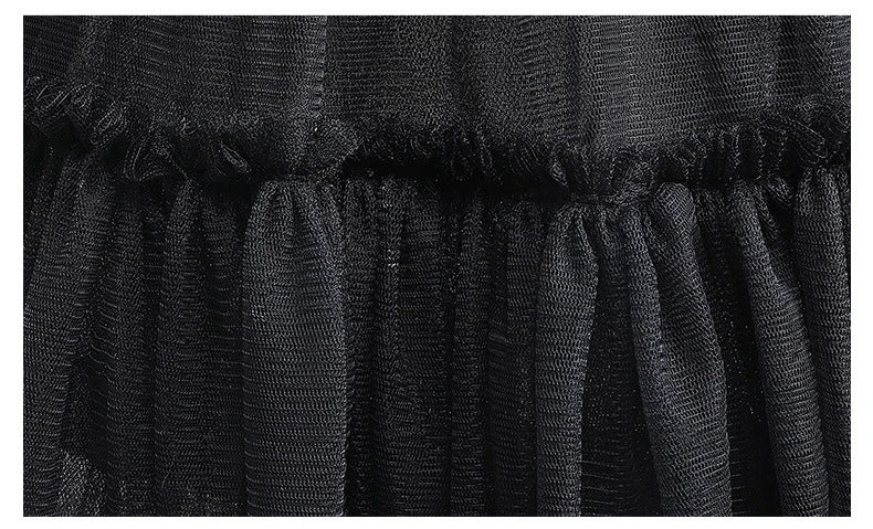 1-6 Years Children Dress For Girl Costume 2023 New Vestidos For Kids Birthday Party Dresses Black Halloween Cosplay Costumes