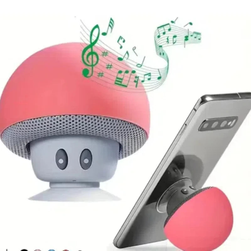 High Quality Wireless Bluetooth Speaker 30ft Wireless Range Subwoofer With Suction CupSuitable for Cycling Picnic Outdoor