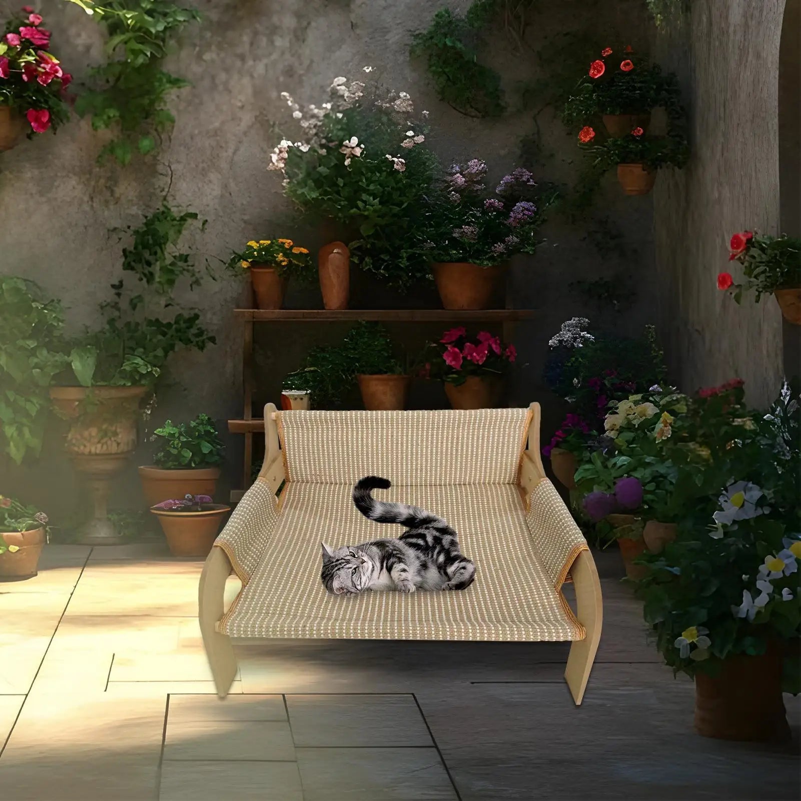 Summer Cool cloth Chair breathable cat scratching post cat bed cool mat Comfortable Durable Pet scratch-resistant Furniture