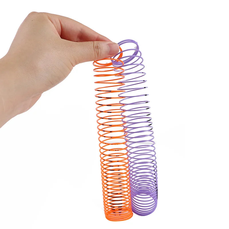 12/24pcs Halloween Theme Coil Springs Toys Kids Halloween Party Favors Trick or Treat Gifts Boy Girl Birthday Goodie Bag Fillers