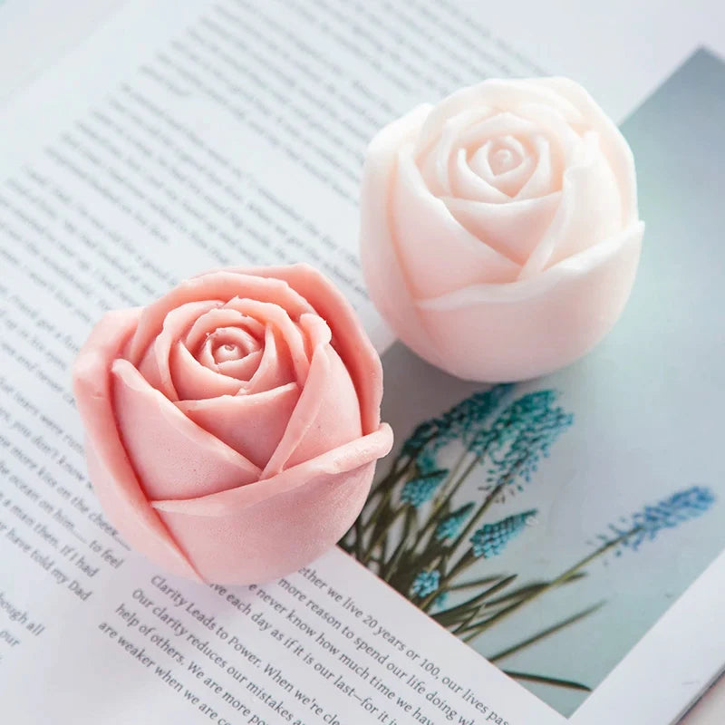 Valentine Day Flower Soft Silicone Rose Molds
