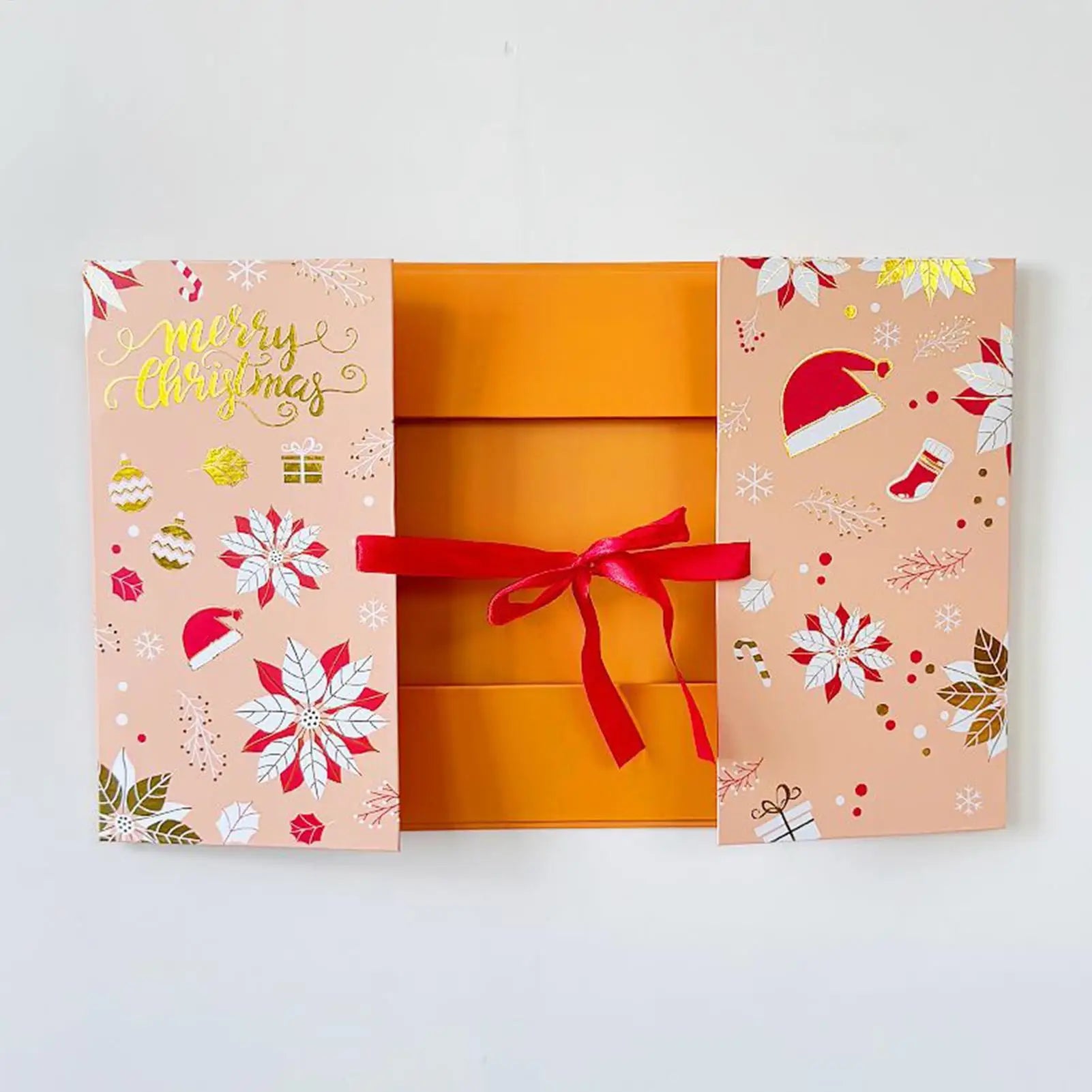 2025 Empty Advent Calendar Box 24 Days DIY Christmas Countdown Calendar Box Fillable Holiday Case for Candy Jewelry Small Gifts