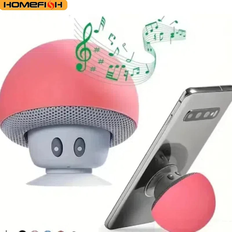 High Quality Wireless Bluetooth Speaker 30ft Wireless Range Subwoofer With Suction CupSuitable for Cycling Picnic Outdoor