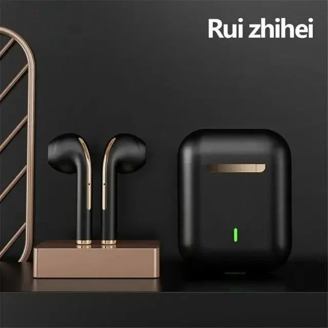 Wireless Earphones J18 In Ear TWS Bluetooth Ture Sport Headphones HiFI Stereo Game Waterproof Headset With Microphone