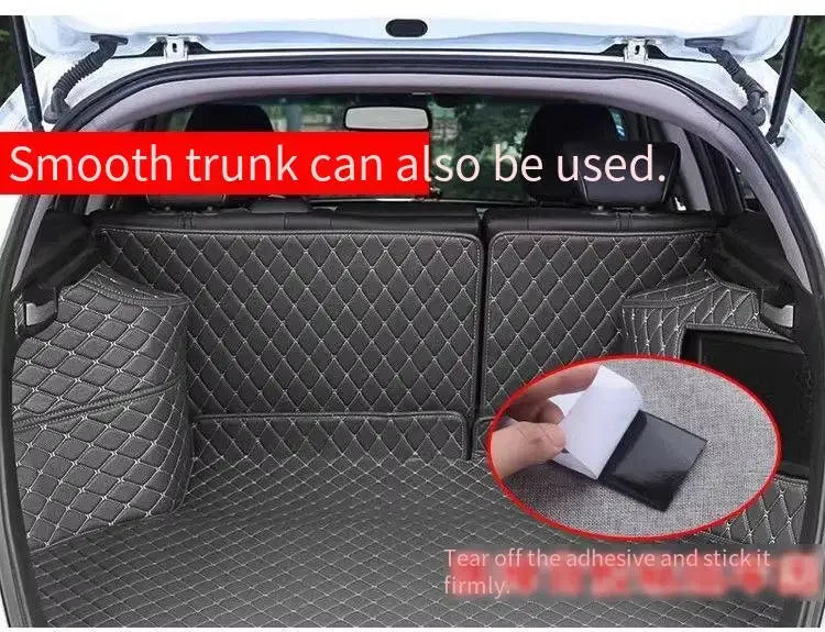 Car Back Rear Trunk Bag Organizer Mesh Net Auto Seat Back Storage Bag Pocket Universal Car Stowing Tidying Elastic String Net