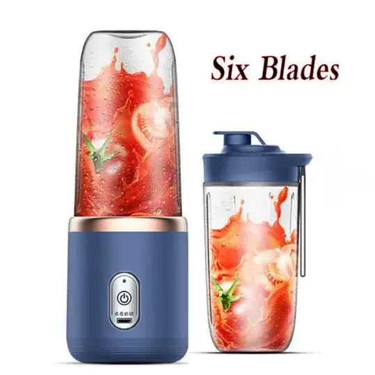 Multifunctional Double Cup Electric Fruit Juicer Portable Juicer Fruit Blender