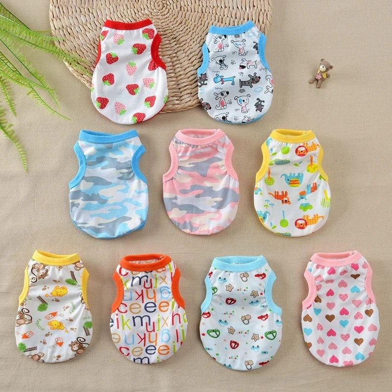 Puppy Summer Clothes Dog Fancy Dress for Small Breeds Dogs Pet Short Skirt Pomeranian One Piece Ropa Perro Costume Roupa Vestido