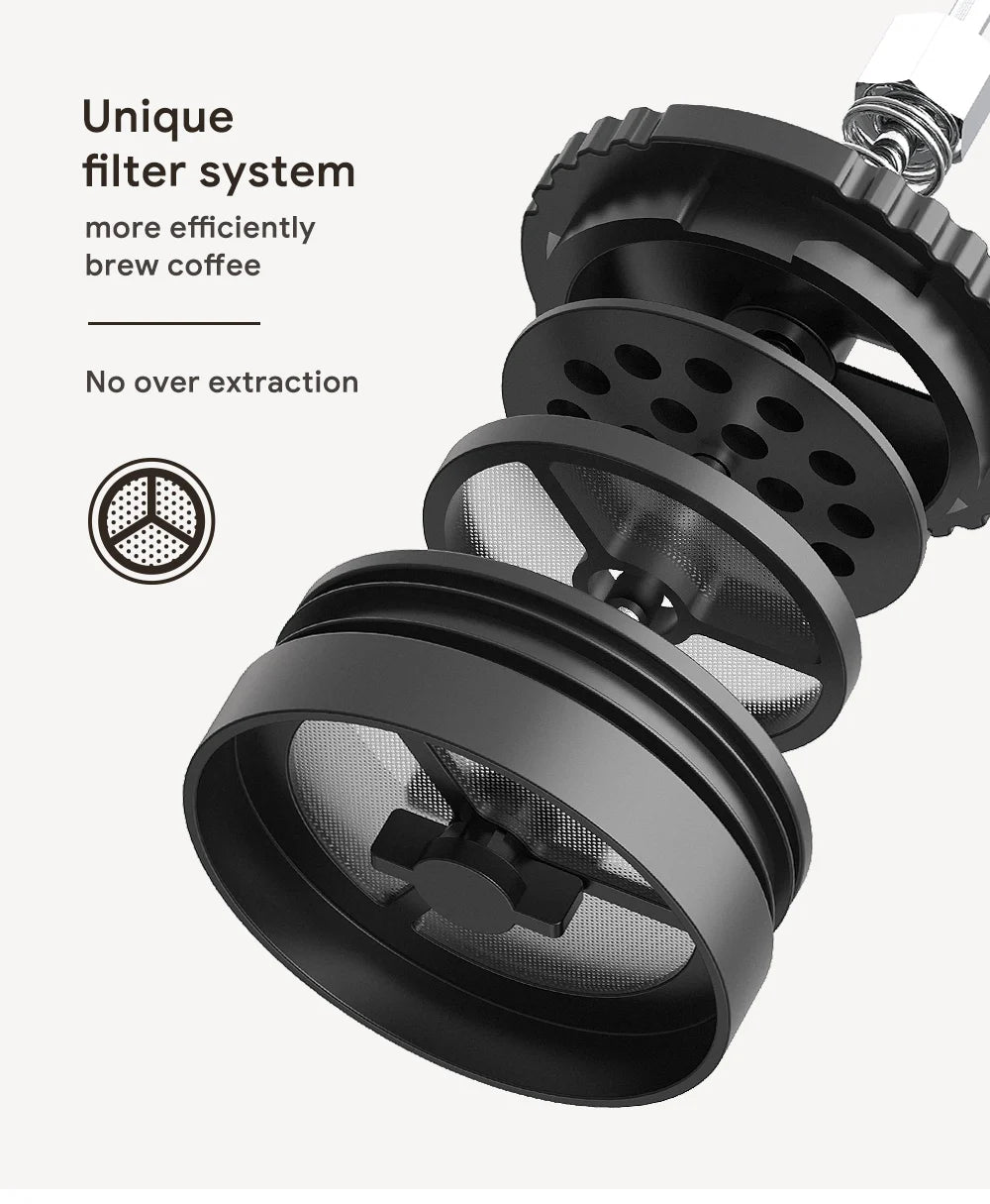 Portable Coffee Maker Stainless Steel
