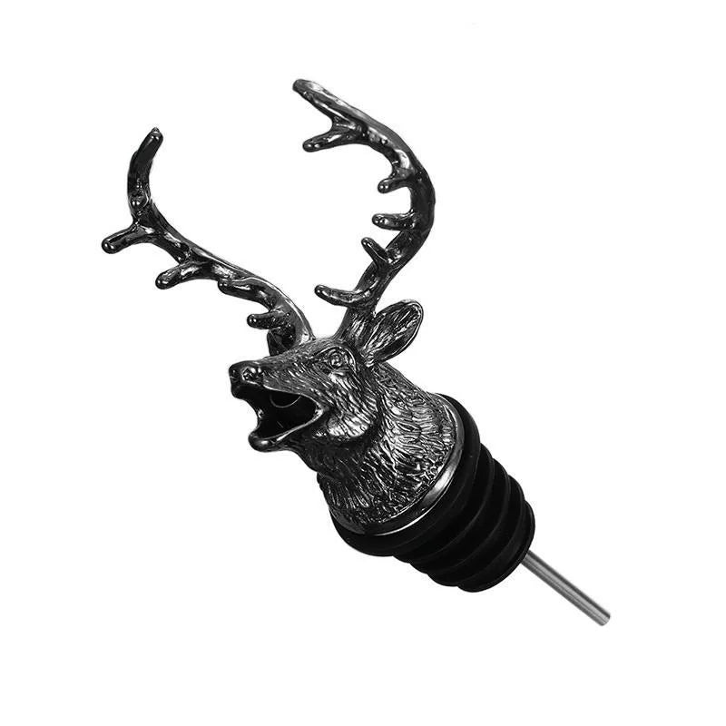 1pc Bottle Nozzle Pourer Oil/mouth with Bottle Stopper Cork Wine Bottle Red Dry Pot Plug Olive Dispenser