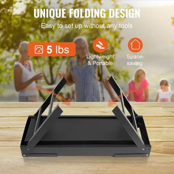 23' Lightweight Charcoal BBQ Grill,  Portable Outdoor Grill