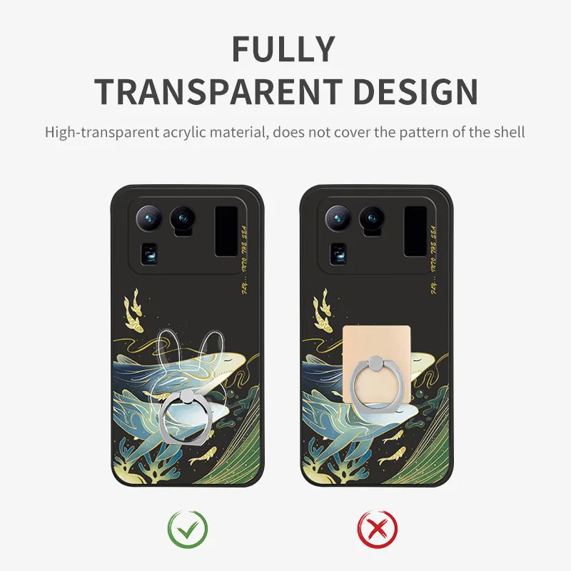 Finger Ring Mobile Phone Smartphone Stand Holder For iPhone X Samsung cell Smart  transparent Phone Ring holder Car Mount Stand