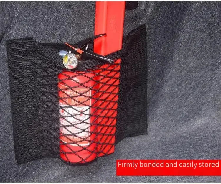 Car Back Rear Trunk Bag Organizer Mesh Net Auto Seat Back Storage Bag Pocket Universal Car Stowing Tidying Elastic String Net