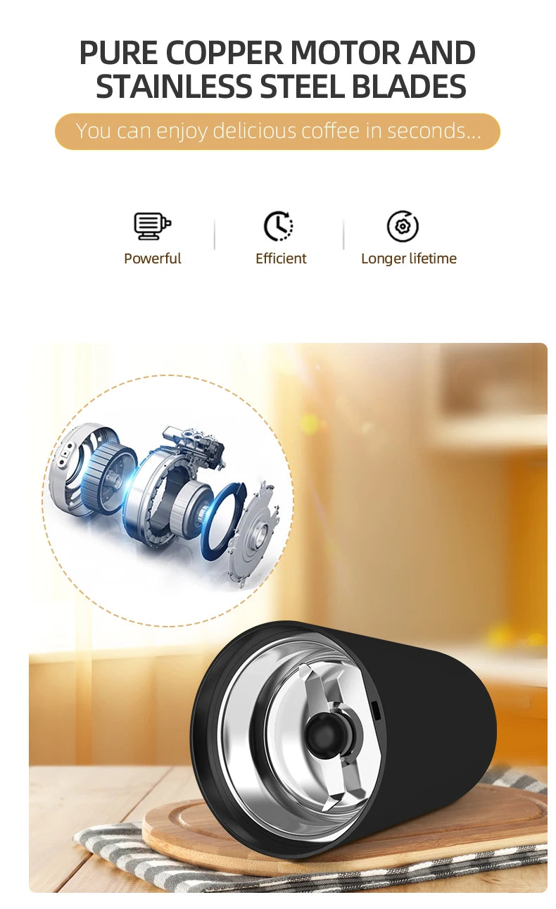 High-Power Coffee Grinder