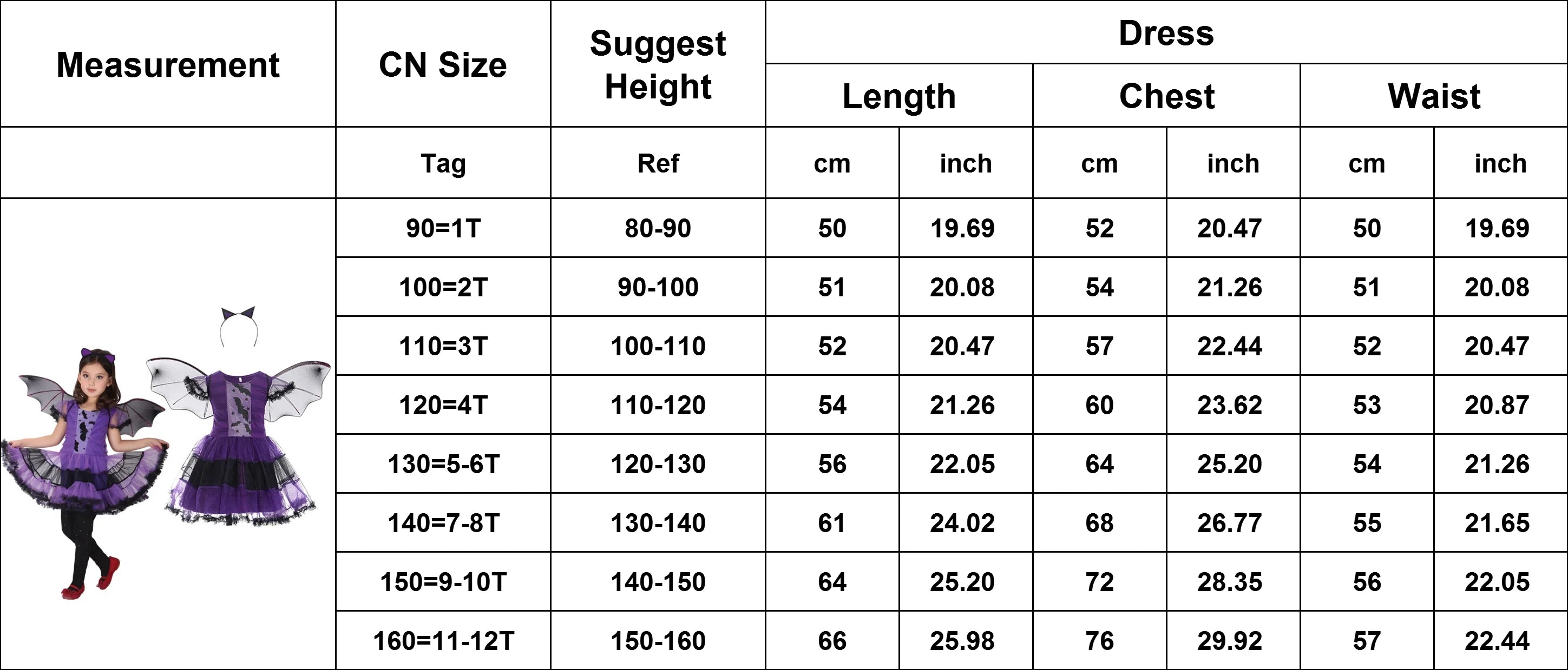 Girls Purple Bat Dress Kids Fancy Cosplay Vampire Demon Costume With Wing Headwear Halloween Carnivat Witch Role Play Clothes