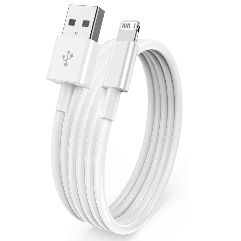 USB A Cable for iPhone 14 13 11 12 Pro Max XR 7 8 Plus PD 15W Fast Charging USB A Date Cable Charger Accessories