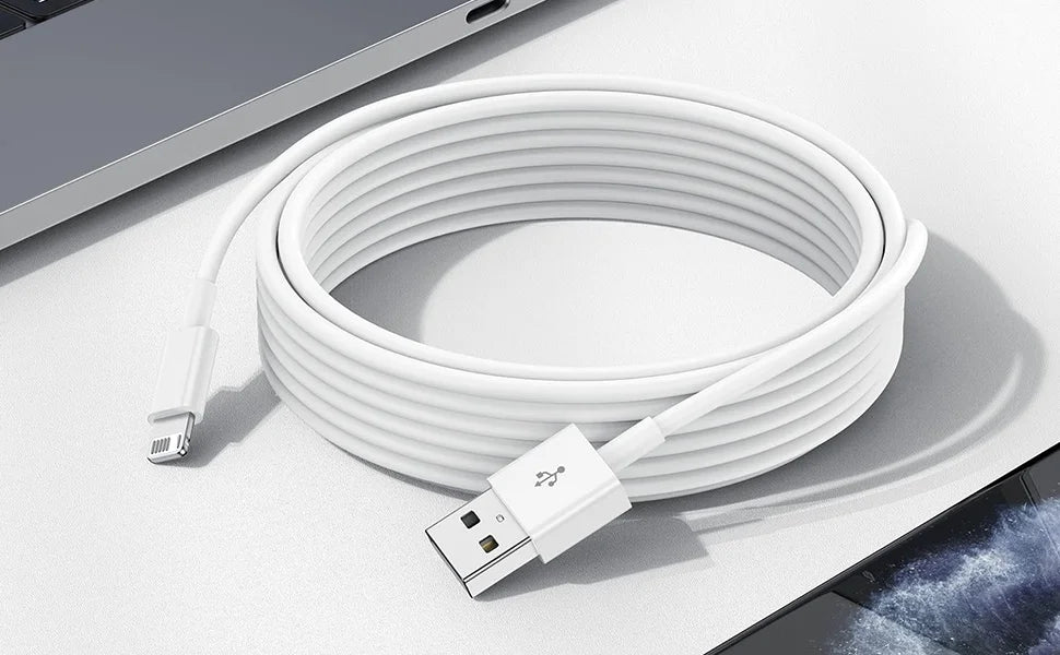 USB A Cable for iPhone 14 13 11 12 Pro Max XR 7 8 Plus PD 15W Fast Charging USB A Date Cable Charger Accessories
