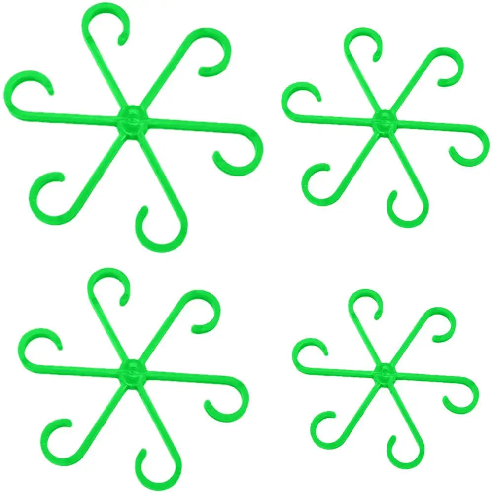 4pcs Climbing Plants Support Clips Flower stem collection Fixing rack Climbing support frame for Climbing Alocasia Monstera Vine