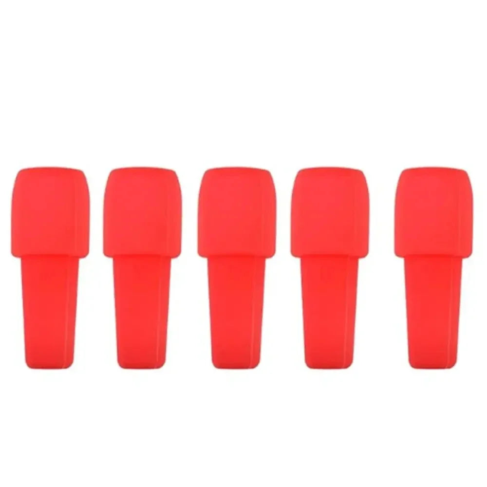 Silicone Wine Stoppers Beverage Bottle Sealer Reusable Sparkling Wine Bottle Stopper Keeping Wine Champagne Fresh Kitchen Tools