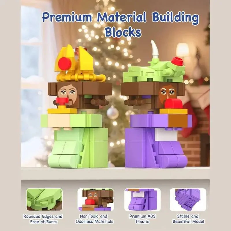 Nativity Advent Calendar 2025 Building Blocks - 24 Days Christmas Countdown Toy for Kids 6-12, Christian Religious Educational