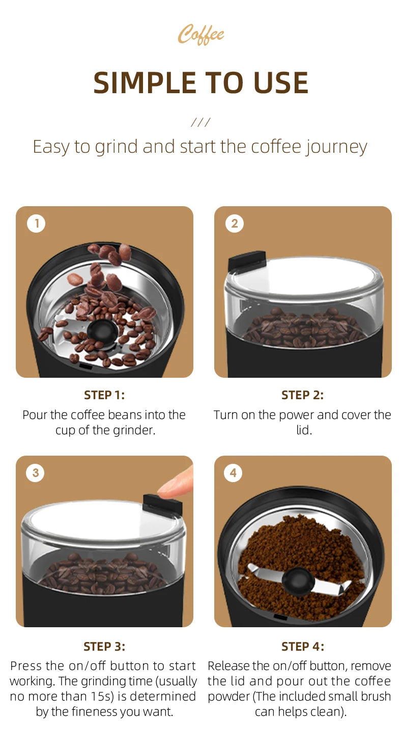 High-Power Coffee Grinder