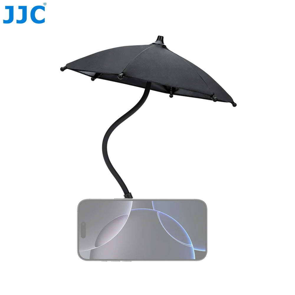 Magnetic Phone Umbrella for Sunlight Rain Universal Mobile Phone Sunshade Shield Umbrella for MagSafe for Outdoor Anti-Glare