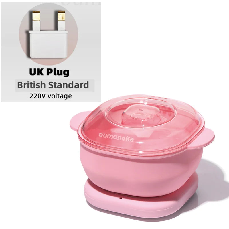 Silicone Depilatory Shaving Wax Heater  Machine for Depilation Professional Home Appliance SPA Paraffin Pot Foldable Wax Heater