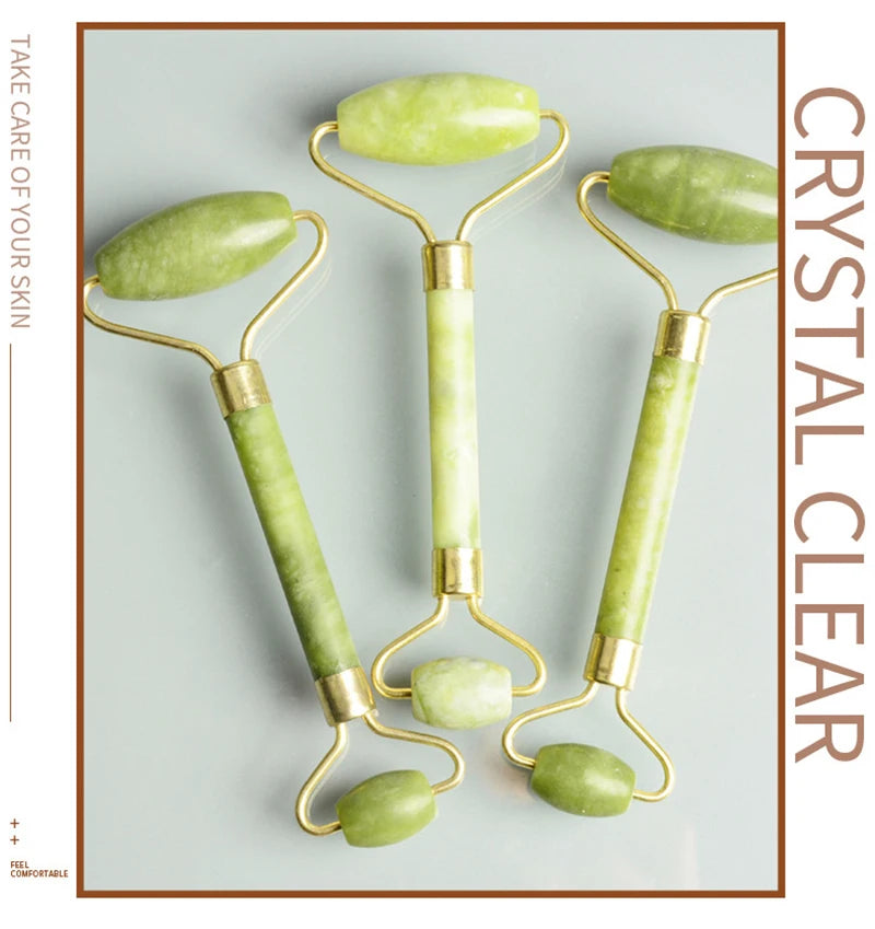 Gua Sha Face Massager Roller Jade Store Scraper Roller Massage for Facial Gouache Lift Body Slimming Guasha Neck Skin Care Tools