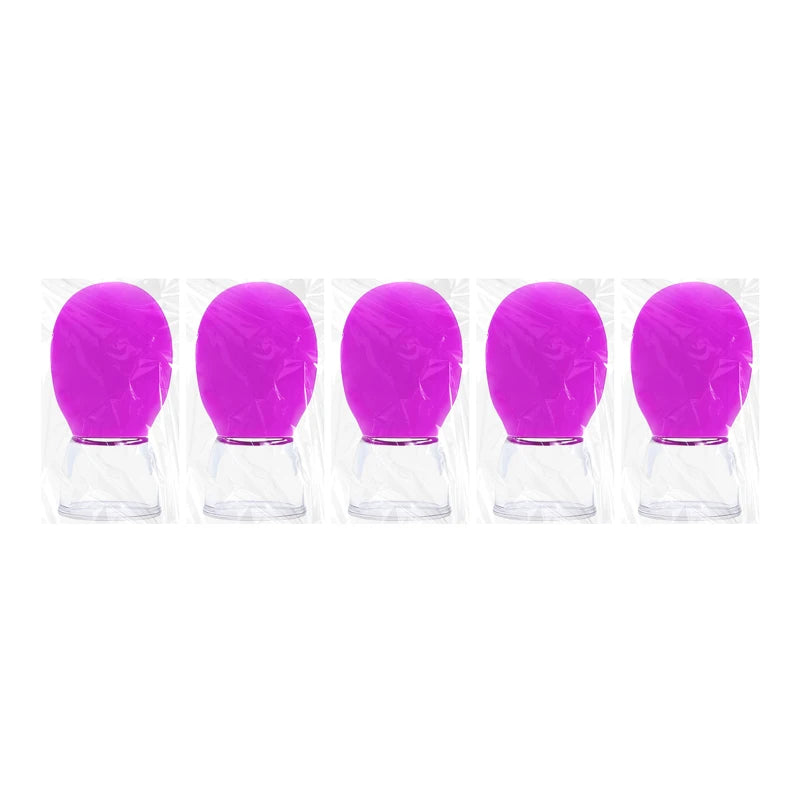 1/5/10pcs Silicone Massage Cupping For Body Face Neck Eye Cellulite Massager Vacuum Tank Body Facial Care Anti-aging Beauty Tool