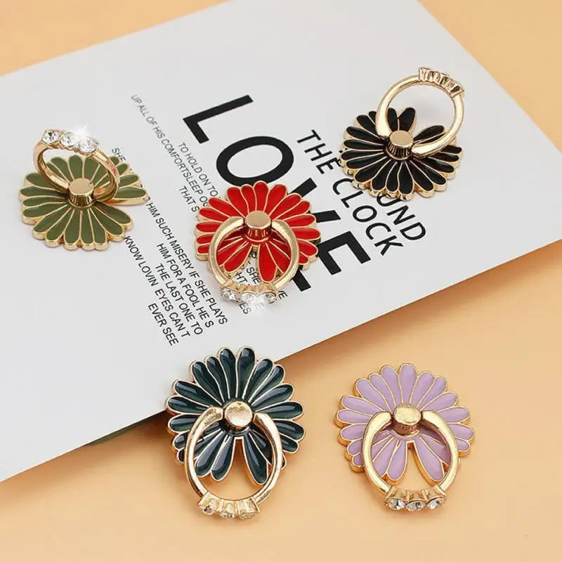 1pc Metal Mobile Phone Buckle Ring Fashion Mobile Phone Ring Buckle Bracket Mobile Phone Bracket Multifunctional Desktop Bracket