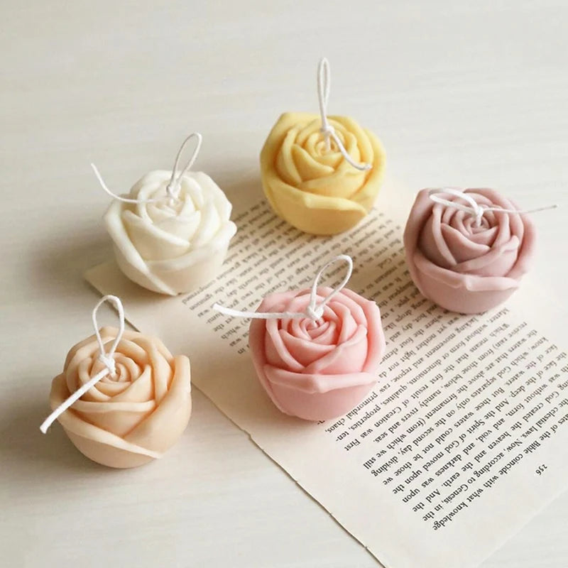 Valentine Day Flower Soft Silicone Rose Molds