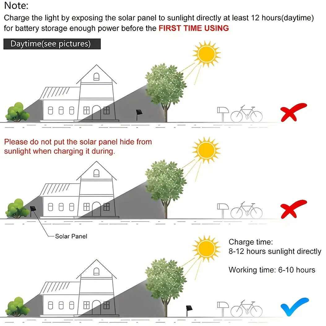 4pcs Outdoor Led Solar String Light Fairy String Christmas Tree Decor Lighting for Wedding Festival Party Garden Xmas Halloween