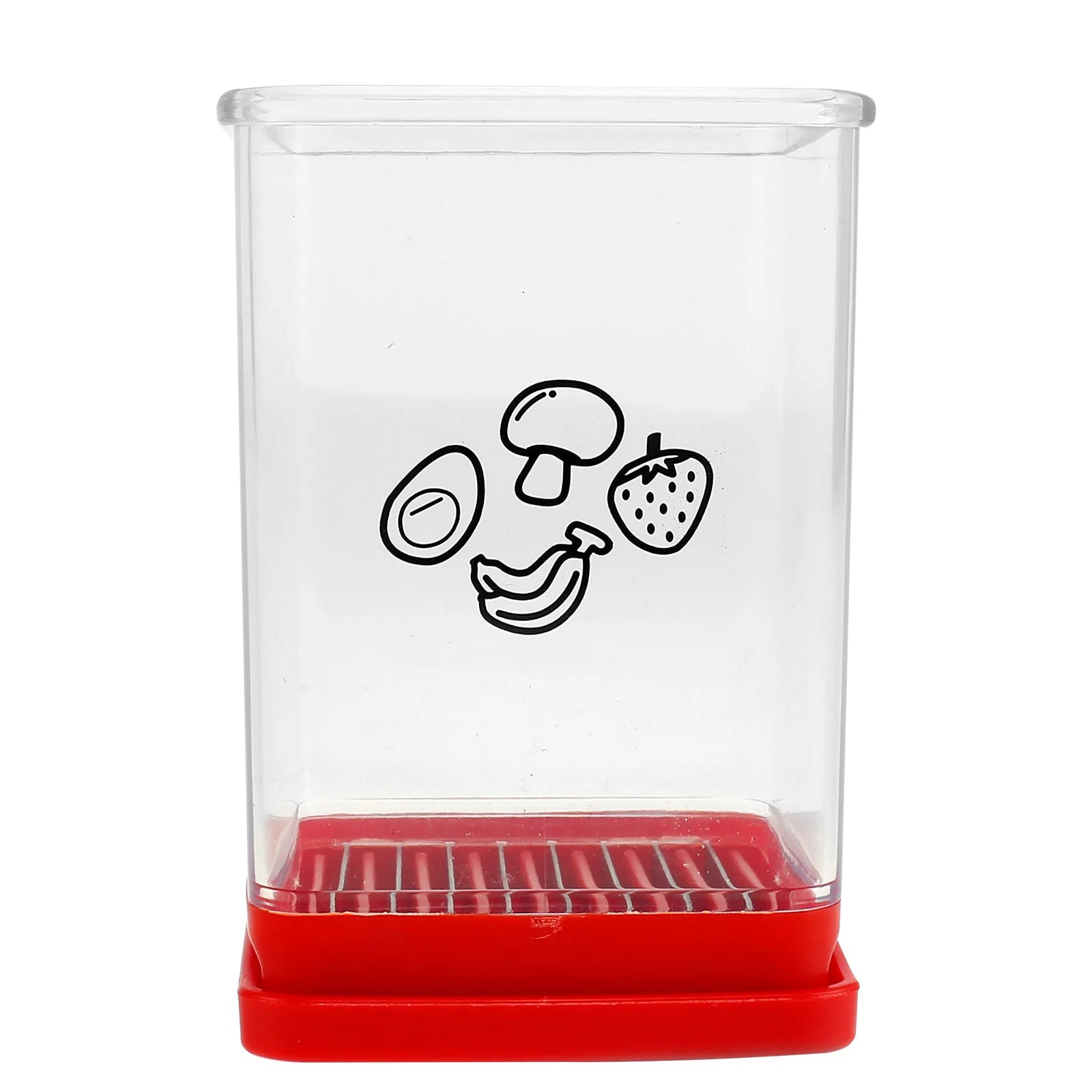 New Fruit Vegetable Speed Slicer with Push Plate Manual Cup Cutter