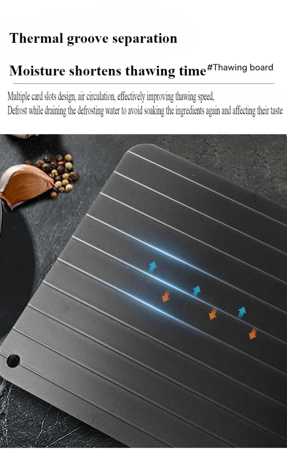 Quick Defrosting Plate Board