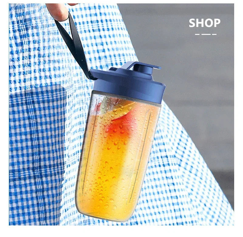 Multifunctional Double Cup Electric Fruit Juicer Portable Juicer Fruit Blender