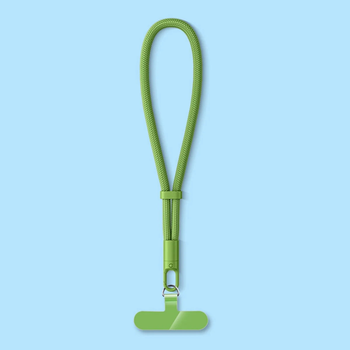 Universal Adjustable Mobile Phone Lanyard Short Wrist Strap with Self-locking Anti-drop Design Durable Polyester Phone Strap
