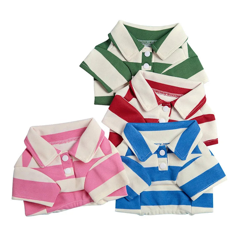 XS-4XL Dog T-Shirts Thin Breathable Summer Dog Clothes for Small Large Dogs Puppy Pet Cat Vest Polo Shirt Chihuahua Yorkies