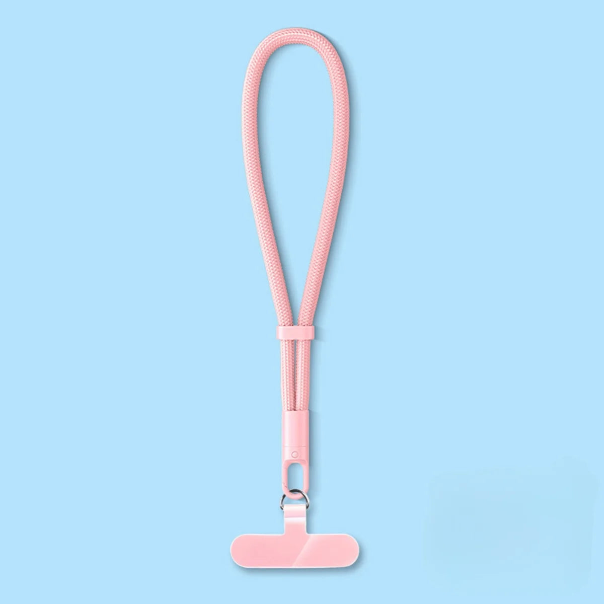 Universal Adjustable Mobile Phone Lanyard Short Wrist Strap with Self-locking Anti-drop Design Durable Polyester Phone Strap