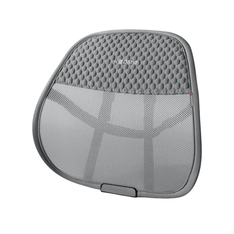 Car Chair Back Cusion Mesh Lumbar Anti-Fatigue Brace Elastic Cushion Massage Back Cushion Pad Support Summer Cool Breathable