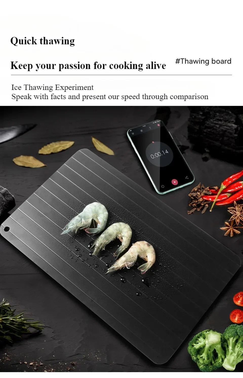 Quick Defrosting Plate Board