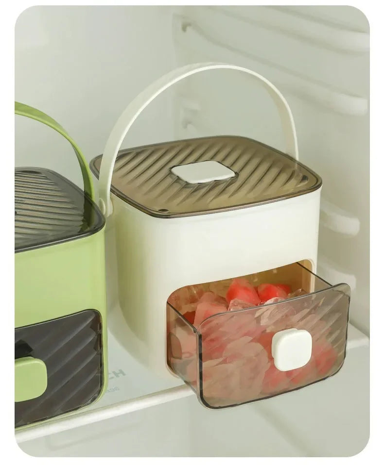 48 Grid Ice Cube Mold Reusable Refrigerator Ice Maker One-touch Easy Release Homemade Ice Cube Tray Mold Home Ice Making Tool